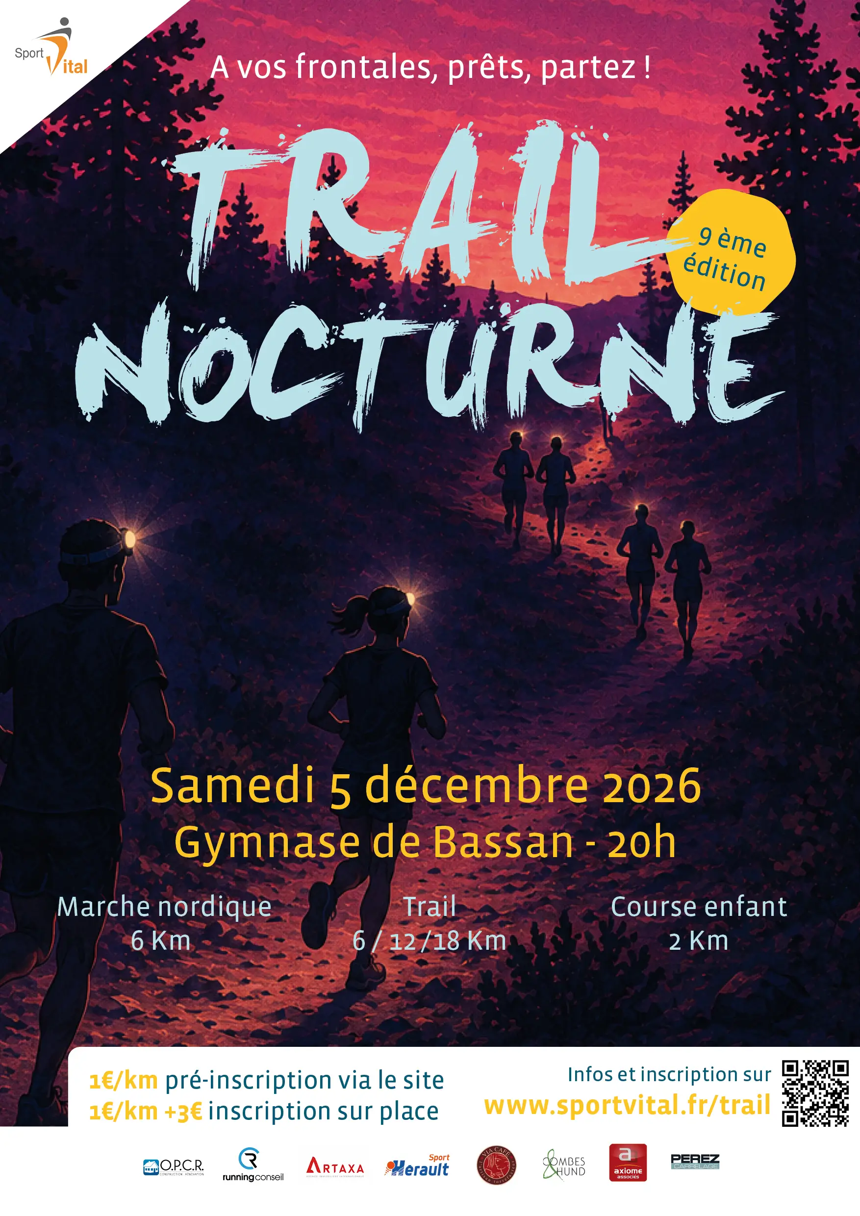 Trail Nocturne de Bassan